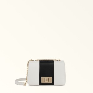 Crossbody Kabelka Furla LULU Damske Čierne | 3897-MBHKP