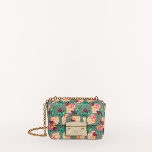 Crossbody Kabelka Furla METROPOLIS Damske Zelene | 8073-TWOFJ