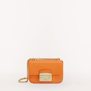 Crossbody Kabelka Furla METROPOLIS Damske Oranžové | 6093-BTZAH