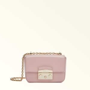 Crossbody Kabelka Furla METROPOLIS Damske Ruzove | 7469-WIZPF