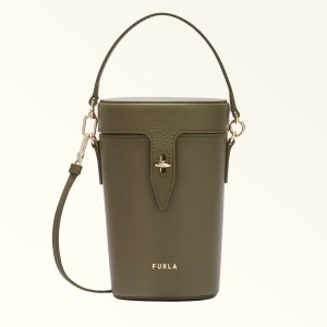 Crossbody Kabelka Furla NET Damske Olivovo Zelená | 8104-GPDJZ