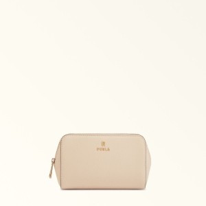 Pouches Furla CAMELIA Damske Krém | 7123-ESJLF