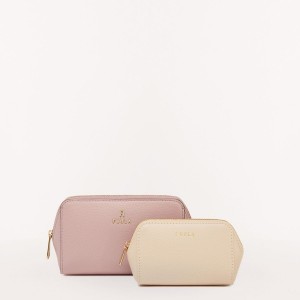 Pouches Furla CAMELIA Damske Ruzove | 2183-XOMRL