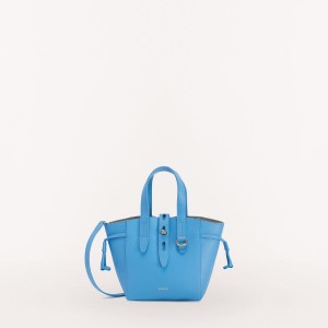 Totes Furla NET Damske Modre | 9207-XOZKM