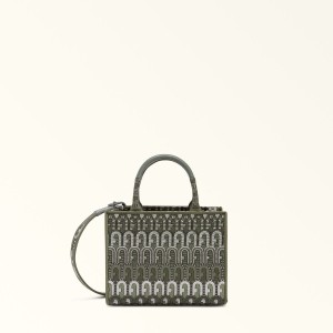 Totes Furla OPPORTUNITY Damske Zelene | 4569-TZBWA