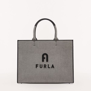 Totes Furla OPPORTUNITY Damske Čierne | 1059-DOGWI