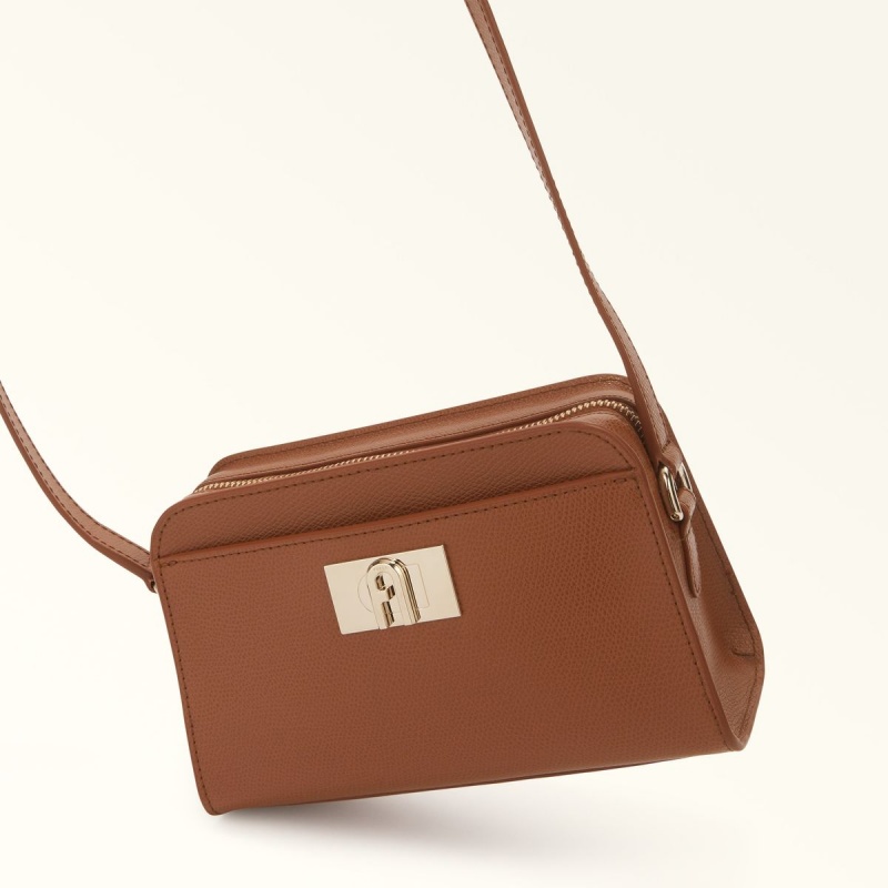 Crossbody Kabelka Furla 1927 Damske Hnede | 9612-BYNJW