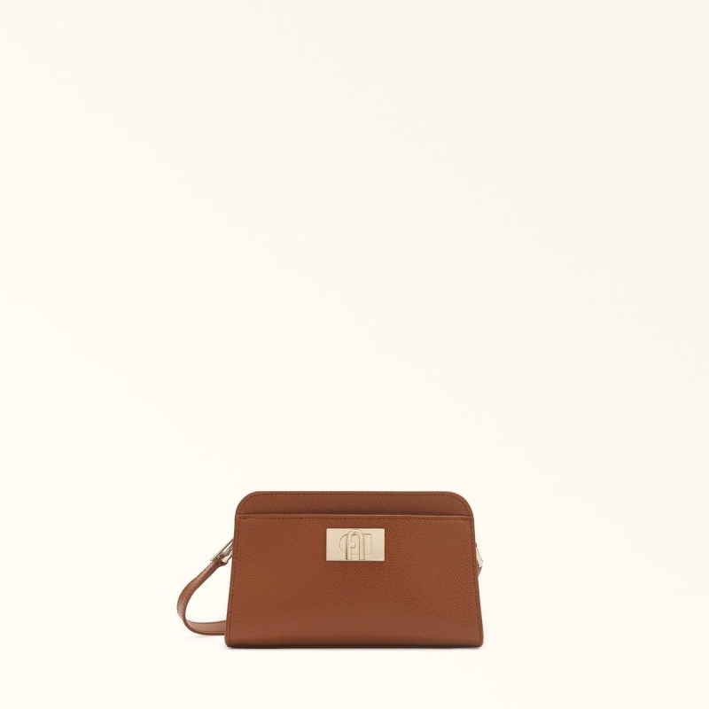 Crossbody Kabelka Furla 1927 Damske Hnede | 9612-BYNJW