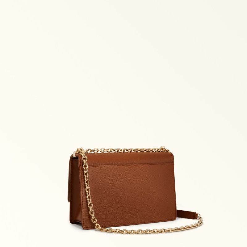 Crossbody Kabelka Furla 1927 Damske Hnede | 5183-LVZAC