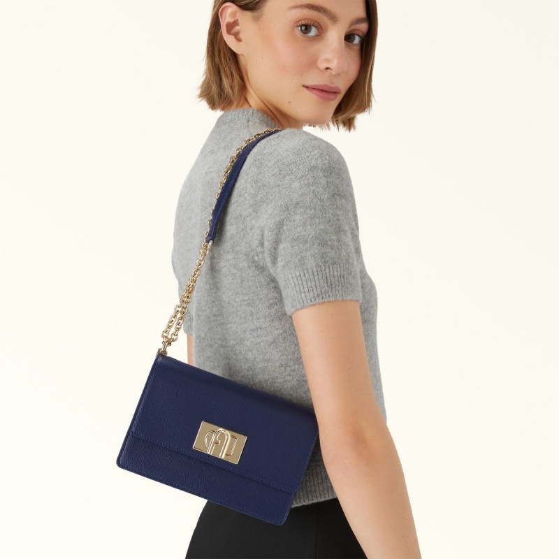 Crossbody Kabelka Furla 1927 Damske Námornícka Modrá | 8217-XSEQG