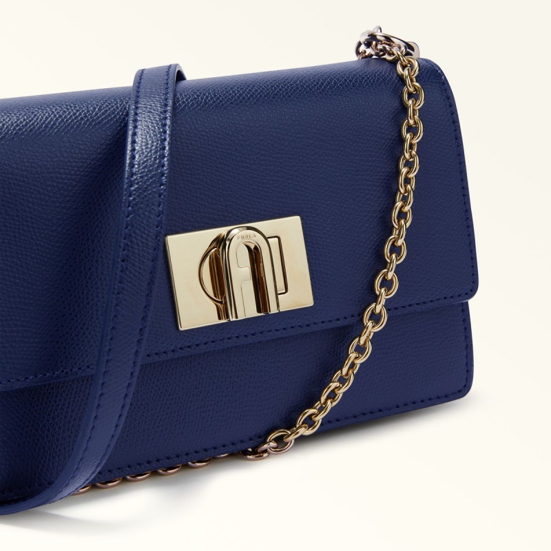 Crossbody Kabelka Furla 1927 Damske Námornícka Modrá | 8217-XSEQG