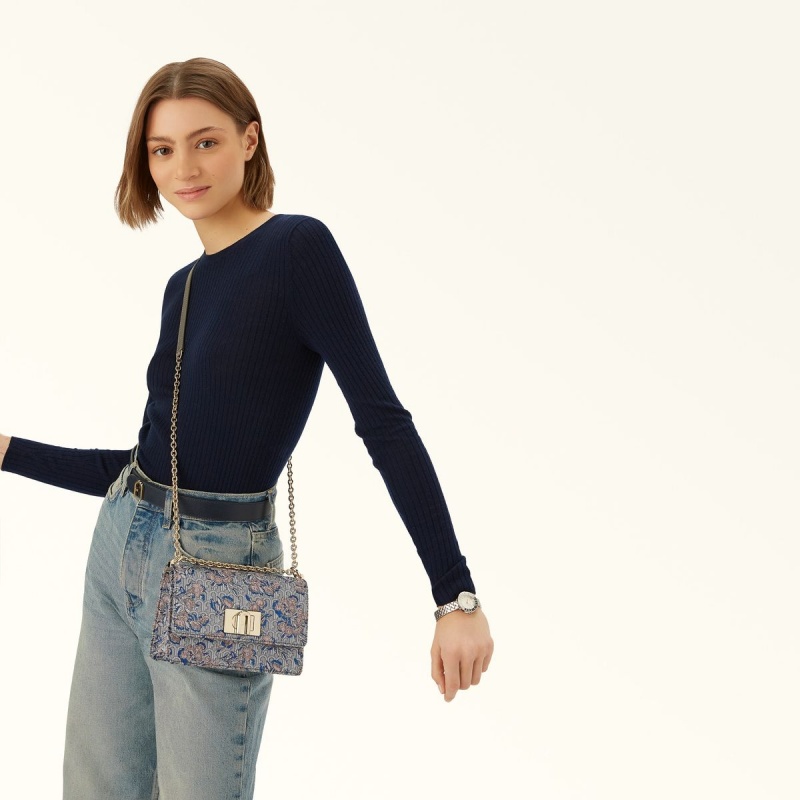 Crossbody Kabelka Furla 1927 Damske Strieborne | 4721-LPQUV