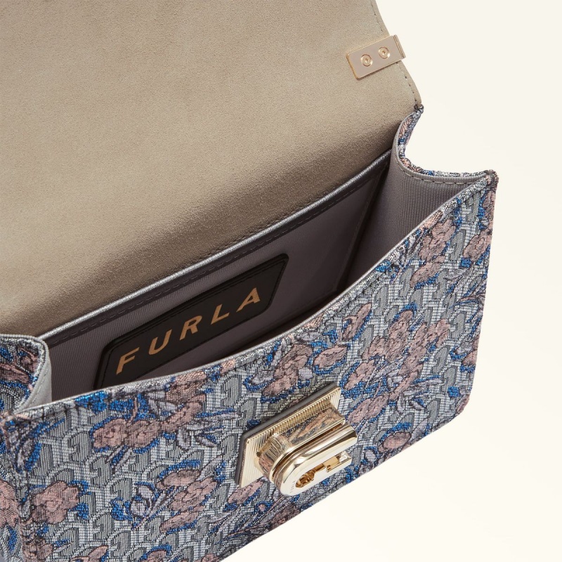 Crossbody Kabelka Furla 1927 Damske Strieborne | 4721-LPQUV