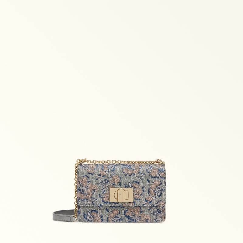 Crossbody Kabelka Furla 1927 Damske Strieborne | 4721-LPQUV