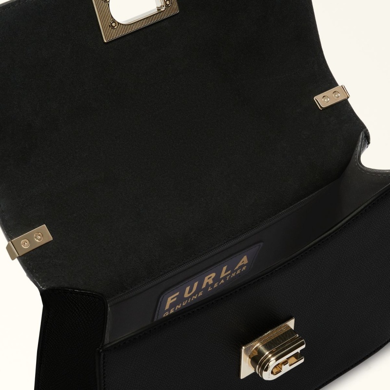 Crossbody Kabelka Furla 1927 Damske Čierne | 5098-BZKIF