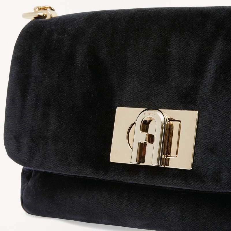 Crossbody Kabelka Furla 1927 Damske Čierne | 5406-SVGOP