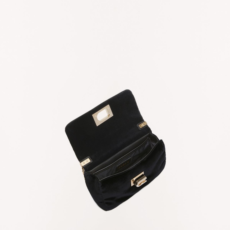 Crossbody Kabelka Furla 1927 Damske Čierne | 5406-SVGOP