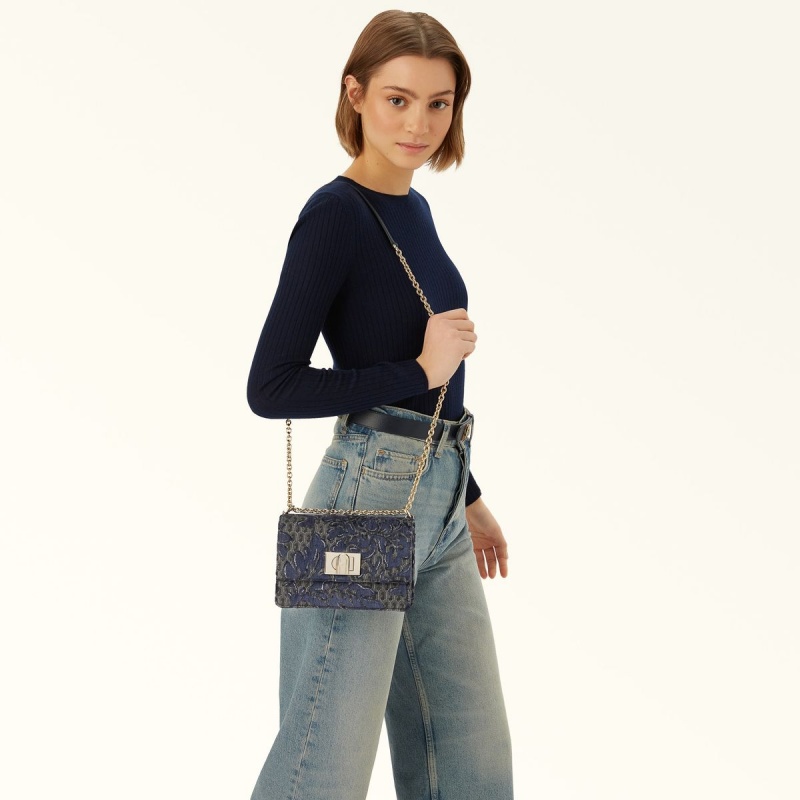 Crossbody Kabelka Furla 1927 Damske Čierne | 0639-HIKMG