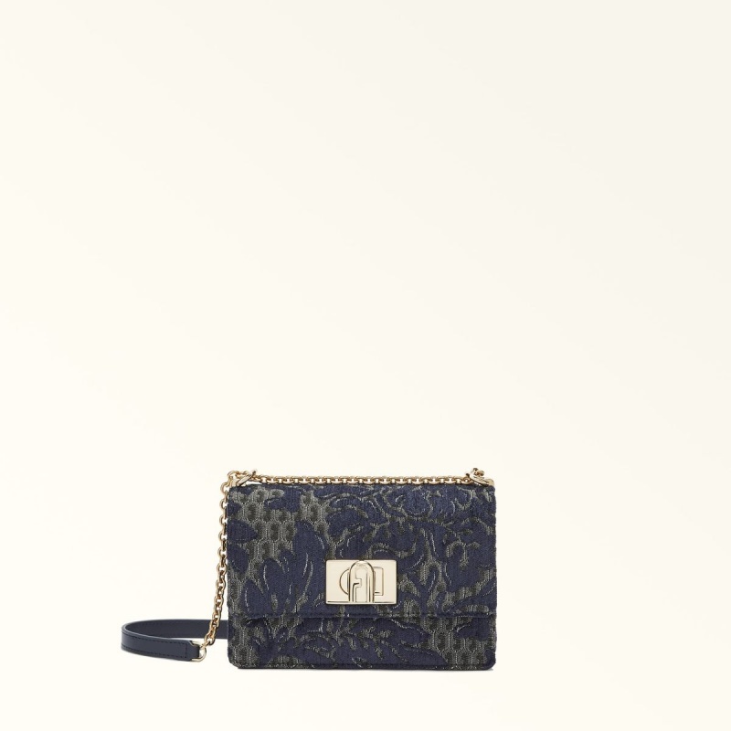 Crossbody Kabelka Furla 1927 Damske Čierne | 0639-HIKMG