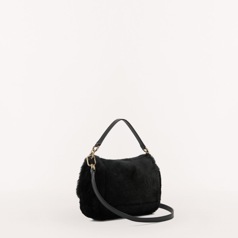 Crossbody Kabelka Furla 1927 SOFT Damske Čierne | 0546-ELPQW