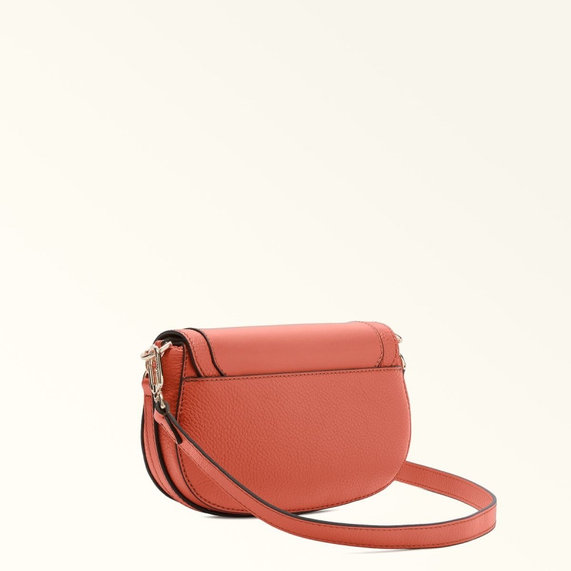 Crossbody Kabelka Furla CLUB 2 Damske Ruzove | 5182-OAWJD