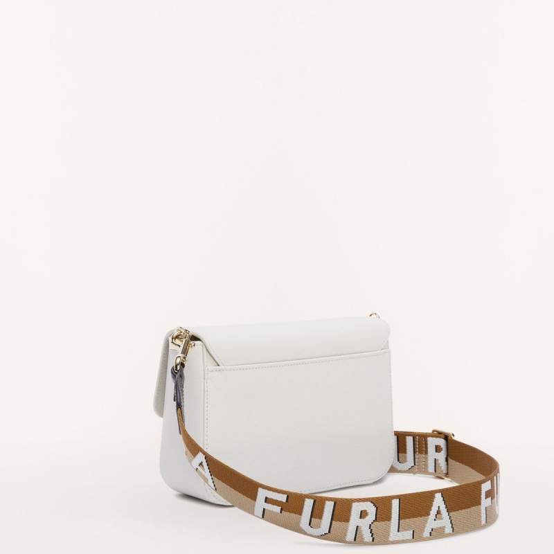 Crossbody Kabelka Furla METROPOLIS Damske Biele | 4863-YFWKP