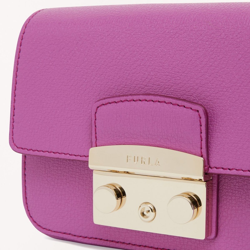 Crossbody Kabelka Furla METROPOLIS Damske Nachový | 1025-TIDBU