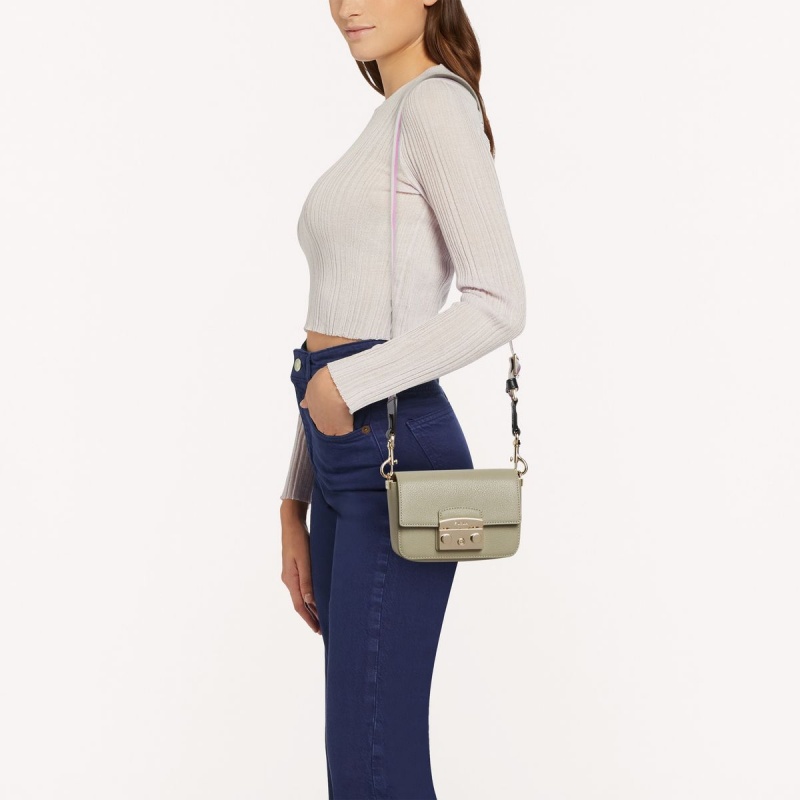 Crossbody Kabelka Furla METROPOLIS Damske Nachový | 7934-PSECH