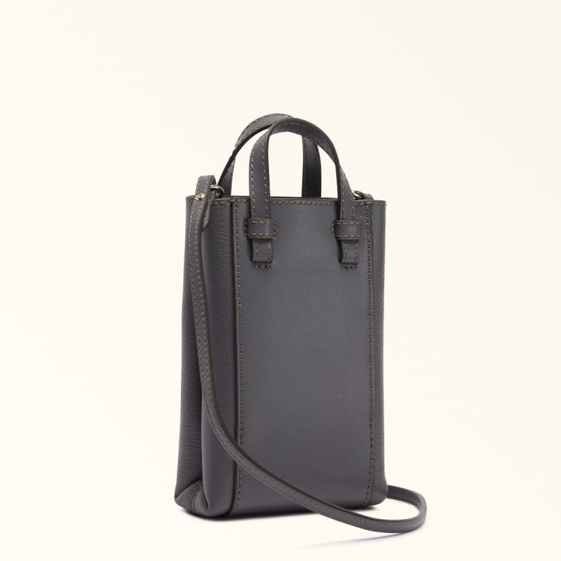 Crossbody Kabelka Furla MIASTELLA Damske Obsidian | 6729-BFZTR