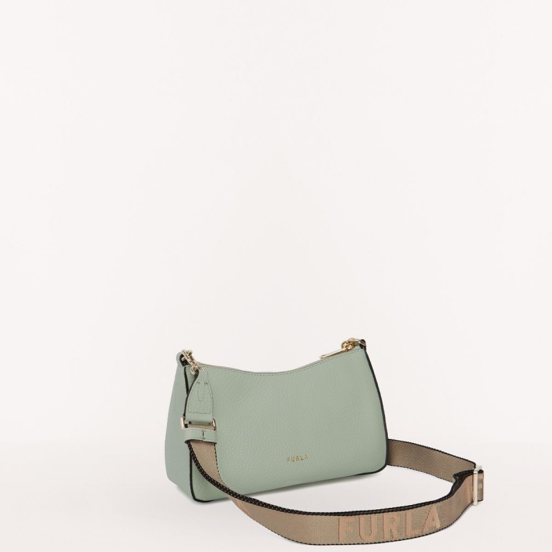 Crossbody Kabelka Furla PRIMULA Damske Siva Hnede | 7892-GKMHS