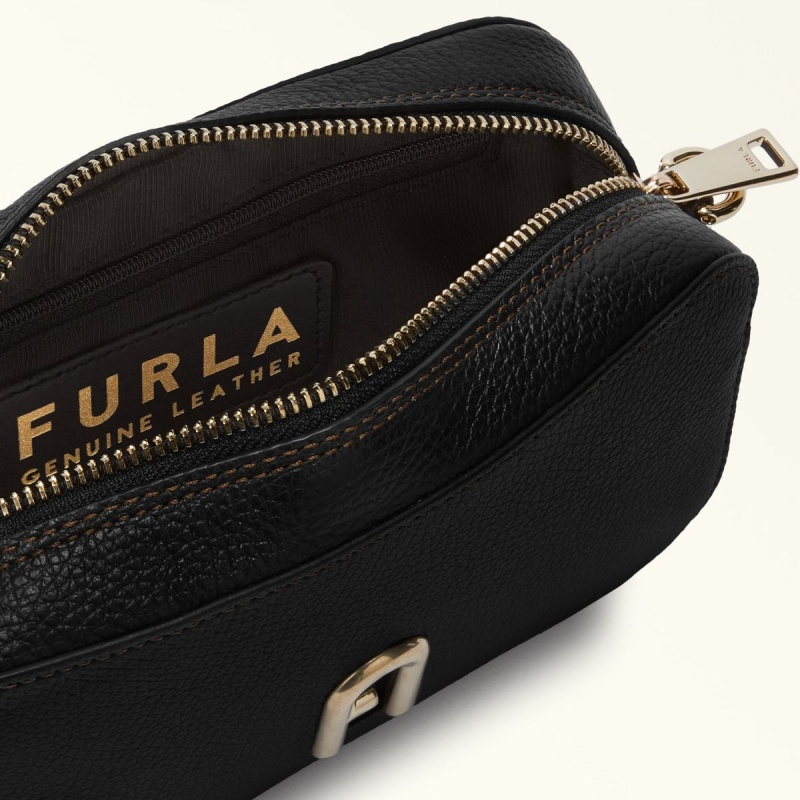 Crossbody Kabelka Furla PRIMULA Damske Čierne | 6217-OMWHY