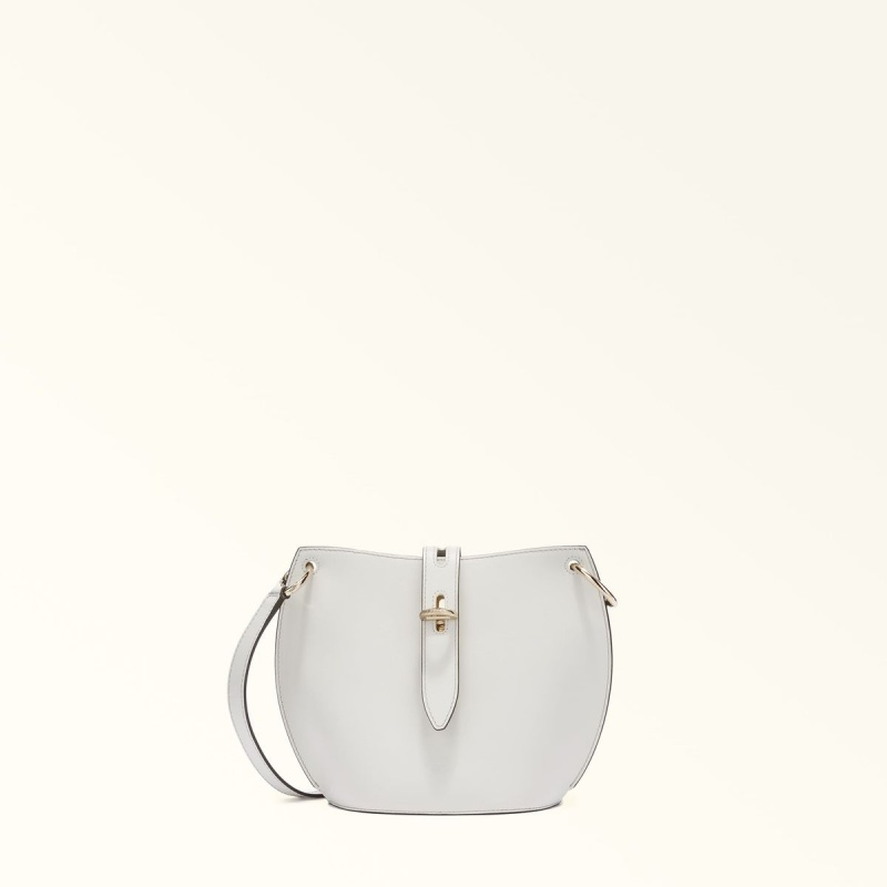 Crossbody Kabelka Furla UNICA Damske Biele | 0172-PKINX