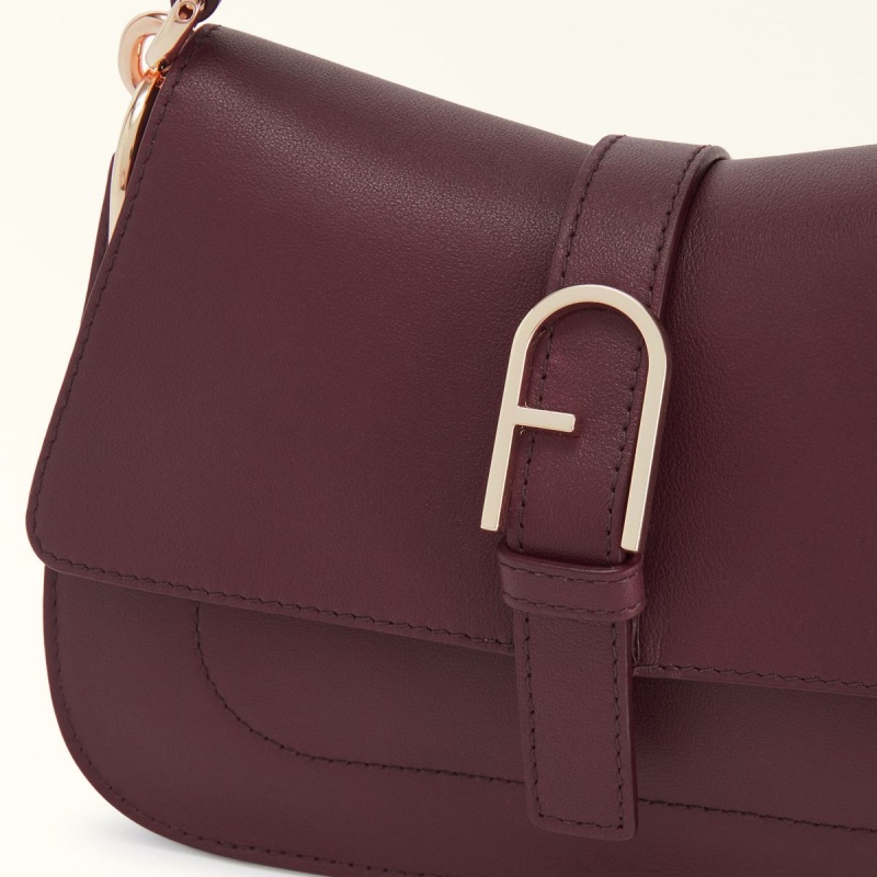 Kabelka Furla FLOW Damske Bordove | 4651-OHRVB