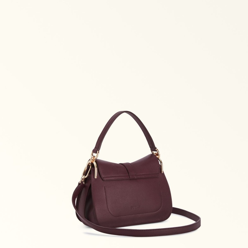 Kabelka Furla FLOW Damske Bordove | 4651-OHRVB