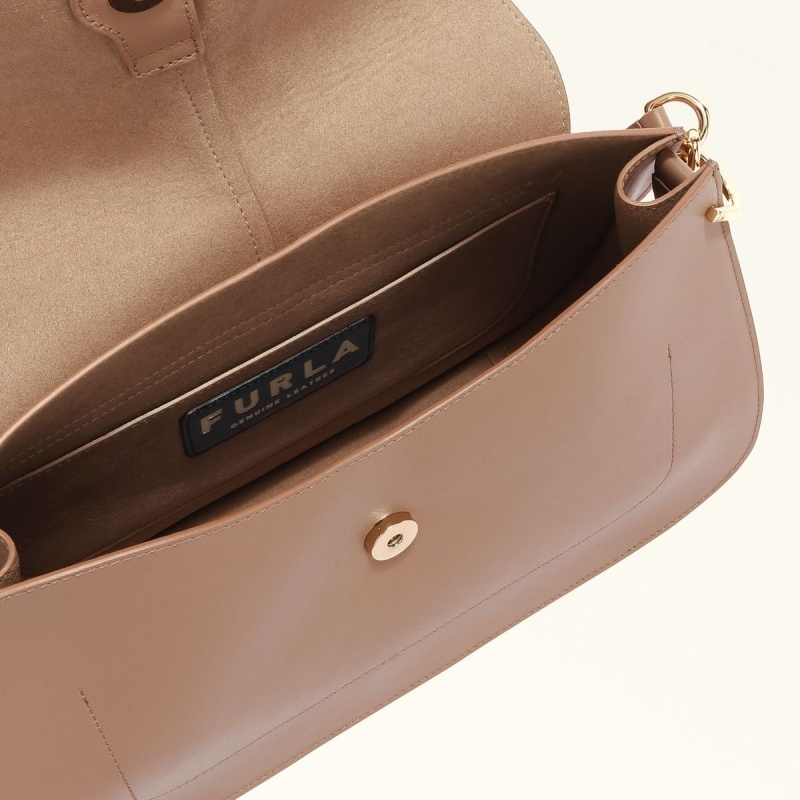 Kabelka Furla FLOW Damske Káva | 0526-CSFXP