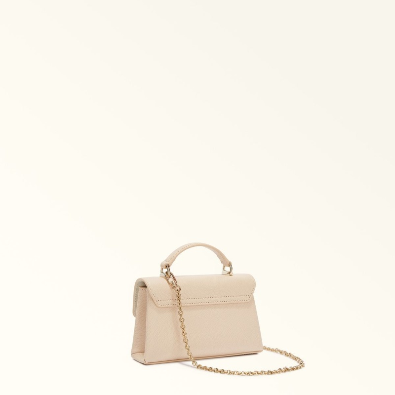 Mini Tašky Furla 1927 Damske Krém | 5287-ECOKL