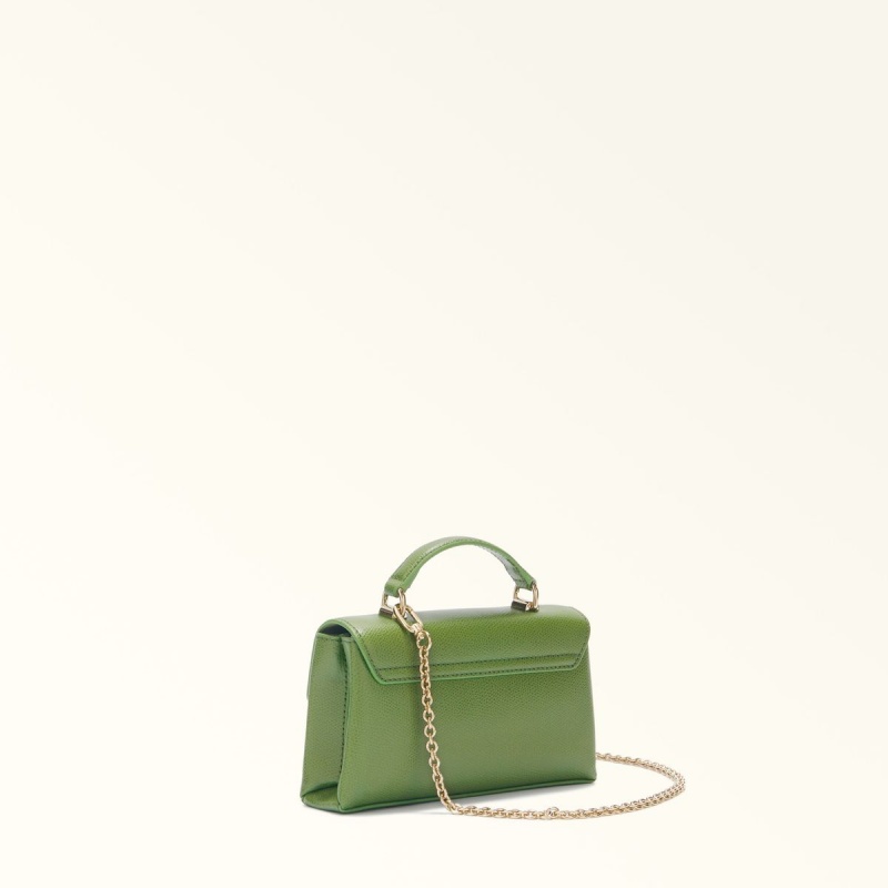 Mini Tašky Furla 1927 Damske Tmavo Zelene | 2095-BLCNE