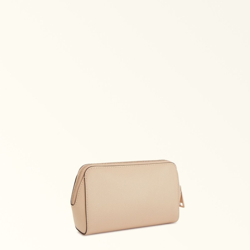 Pouches Furla CAMELIA Damske Krém | 7123-ESJLF