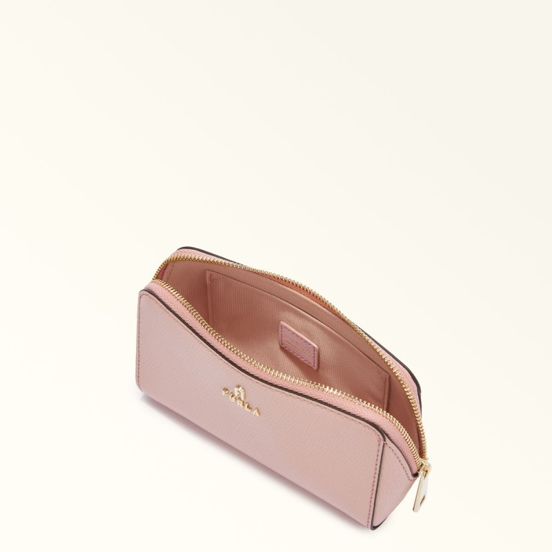 Pouches Furla CAMELIA Damske Ruzove | 2603-DHTAC