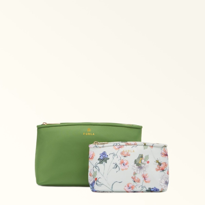 Pouches Furla CAMELIA Damske Tmavo Zelene | 0274-ZMTVB