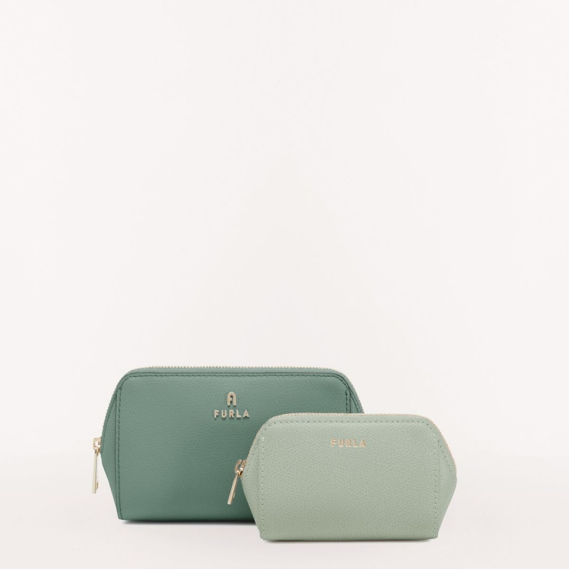 Pouches Furla CAMELIA Damske Zelene | 3579-QNYBT