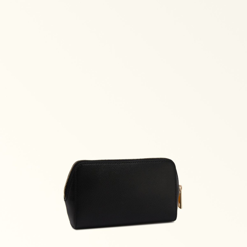 Pouches Furla CAMELIA Damske Čierne | 5631-SDJMO