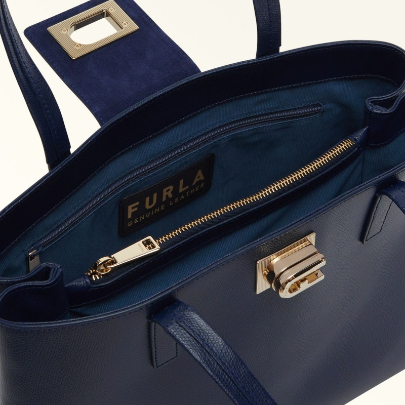 Totes Furla 1927 Damske Námornícka Modrá | 8643-JTADE