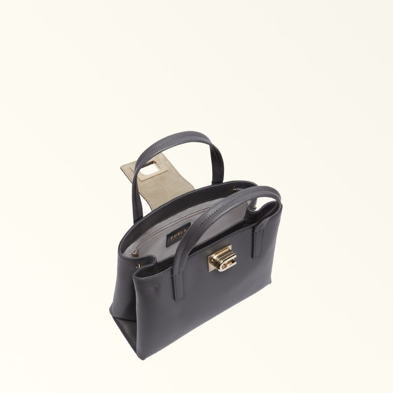 Totes Furla 1927 Damske Obsidian | 4956-PVXQW