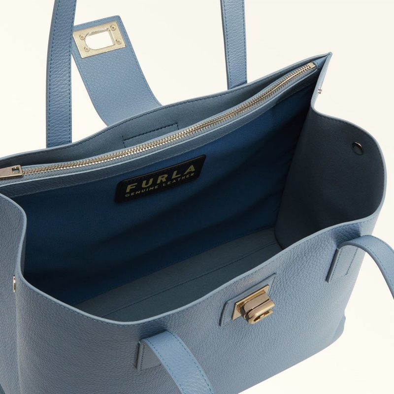 Totes Furla 1927 Damske Platina | 4671-YAVFG