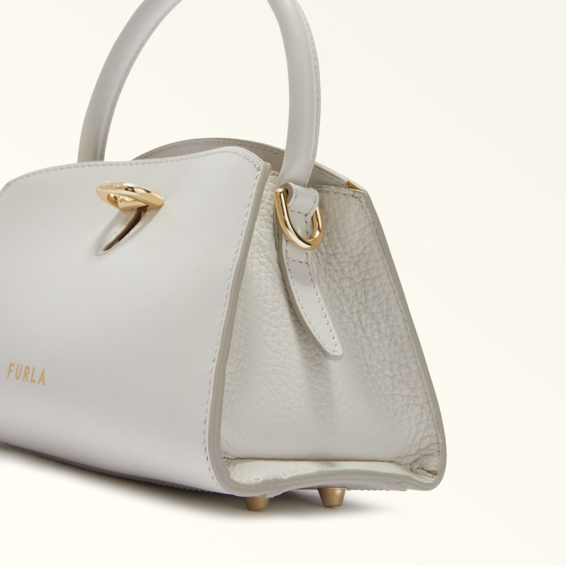 Totes Furla GENESI Damske Biele | 8902-TQPLE