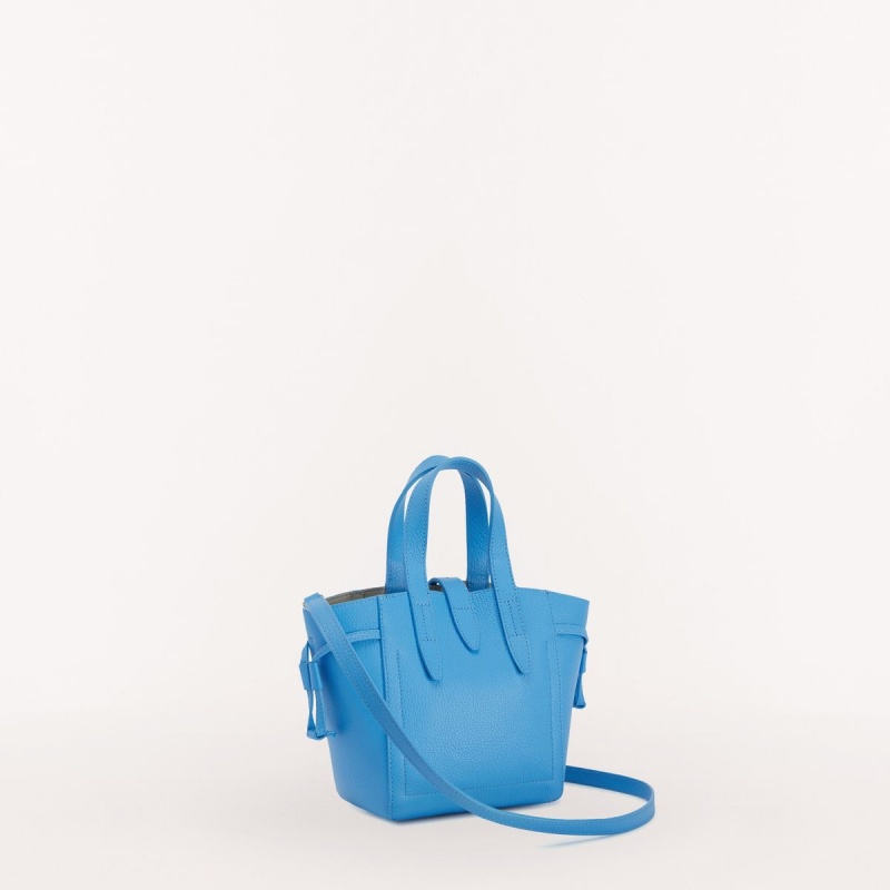 Totes Furla NET Damske Modre | 9207-XOZKM