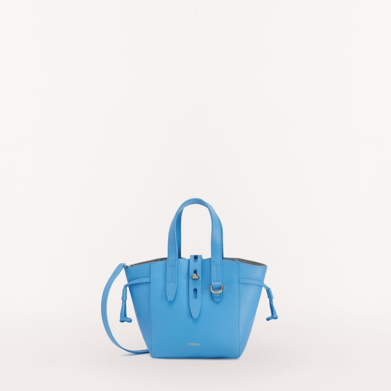 Totes Furla NET Damske Modre | 9207-XOZKM