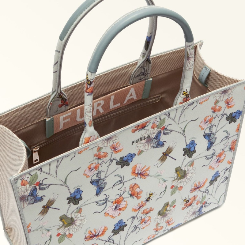 Totes Furla OPPORTUNITY Damske Kvetinové | 2390-BCNHQ