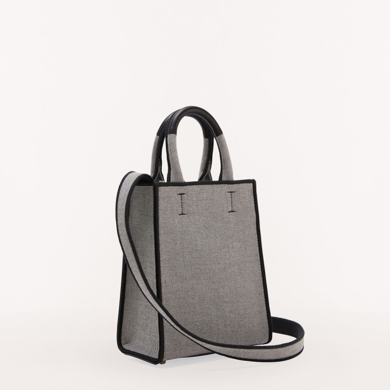 Totes Furla OPPORTUNITY Damske Čierne | 3462-THBJA